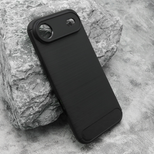 Futrola silikon BRUSHED za iPhone AIR (6.6) crna