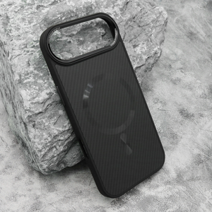 Futrola CARBON MagSafe za iphone AIR (6.6) crna (big camera)