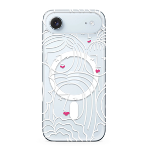 Futrola silikonska PRINT MagSafe za iPhone AIR (6.6) faces