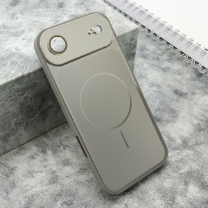 Futrola COLOR METAL MagSafe II za iPhone AIR (6.6) srebrna