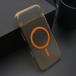 Futrola AMBER CLEAR MagSafe za iPhone AIR (6.6) narandzasta