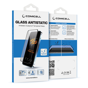 Folija za zastitu ekrana GLASS ANTISTATIC za iPhone AIR (6.6) crna