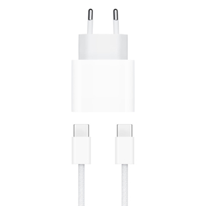 Kucni punjac za Iphone 15/16/17  PD Fast charger 35W Type C na Type C beli HQ