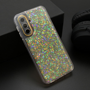 Futrola CRYSTAL GLOW za Samsung A175F/A176B/A185F/A186B Galaxy A17 4G/A17 5G/A18 4G/A18 5G narandzasta