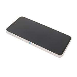 LCD za Samsung A366B Galaxy A36 5G + touchscreen + frame white/gray Full ORG EU (GH82-36841B)