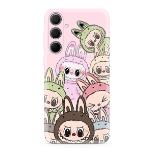 Futrola ULTRA TANKI PRINT CLEAR za Samsung A556B Galaxy A55 5G LBB003