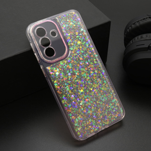 Futrola CRYSTAL GLOW za Samsung A576B Galaxy A57 5G roze
