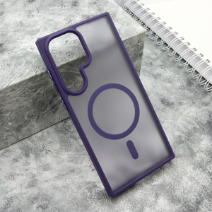 Futrola SILKY MAGSAFE MATTE za Samsung S918B Galaxy S23 Ultra ljubicasta
