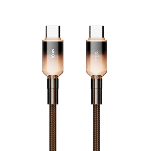 USB data kabal Moxom MX-CB309 PD 60W Type-C na Type-C 1m zlatni