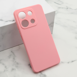 Futrola Soft Silicone za Xiaomi Redmi Note 13 5G roze