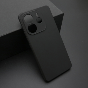 Futrola ULTRA TANKI KOLOR za Xiaomi Redmi Note 14 4G crna