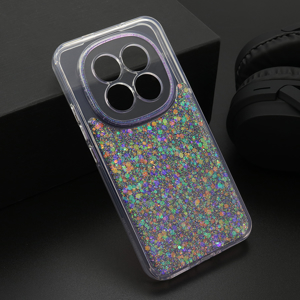 Futrola CRYSTAL GLOW za Xiaomi Redmi Note 15 5G ljubicasta
