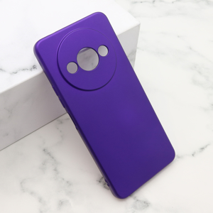 Futrola Soft Silicone za Xiaomi Redmi A3/A3x ljubicasta