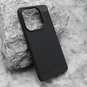 Futrola silikon BRUSHED za Xiaomi Redmi Note 14 4G crna