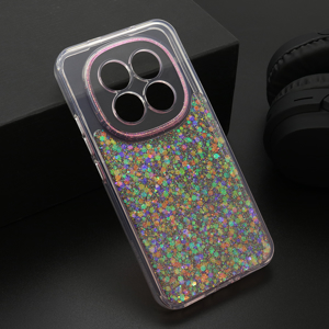 Futrola CRYSTAL GLOW za Xiaomi Redmi Note 15 Pro Plus 5G roze