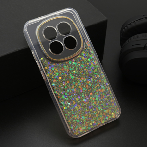 Futrola CRYSTAL GLOW za Xiaomi Redmi Note 15 5G narandzasta